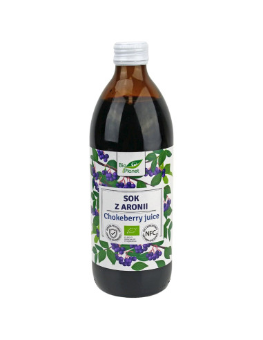 SOK Z ARONII NFC BIO 500 ml - BIO PLANET