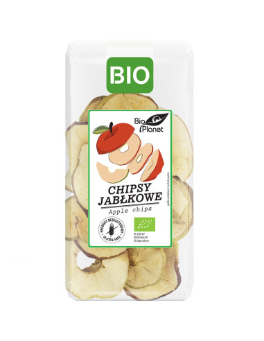 CHIPSY JABŁKOWE BEZGLUTENOWE BIO 30 g - BIO PLANET
