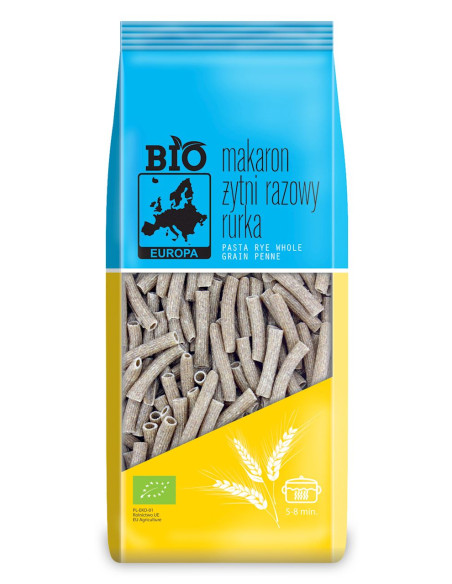MAKARON (ŻYTNI RAZOWY) RURKA BIO 400 g - BIO PLANET