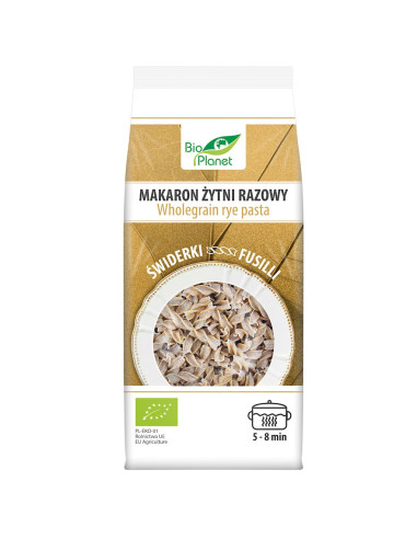MAKARON (ŻYTNI RAZOWY) ŚWIDERKI BIO 400 g - BIO PLANET