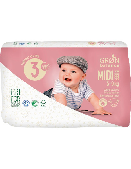 PIELUCHY MIDI ECO 5 - 9 kg (56 szt.) - GRON BALANCE