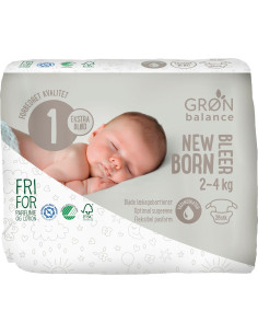 PIELUCHY NOWORODEK ECO 2 - 4 kg (28 szt.) - GRON BALANCE