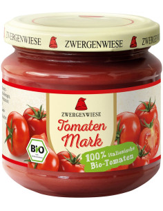KONCENTRAT POMIDOROWY 22 % BEZGLUTENOWY BIO 200 g - ZWERGENWIESE