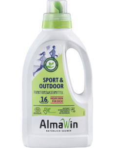 PŁYN DO PRANIA SPORTOWYCH UBRAŃ (KONCENTRAT) ECO 750 ml (16 PRAŃ) - ALMAWIN