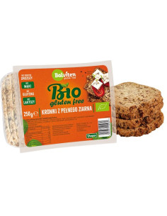 CHLEB Z PEŁNEGO ZIARNA KROJONY BEZGLUTENOWY BIO 250 g - BALVITEN 2