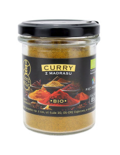 CURRY Z MADRASU BEZGLUTENOWE BIO 85 g - PIĘĆ PRZEMIAN