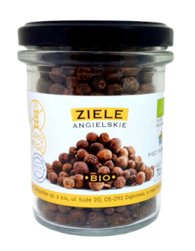 ZIELE ANGIELSKIE BEZGLUTENOWE BIO 70 g - PIĘĆ PRZEMIAN