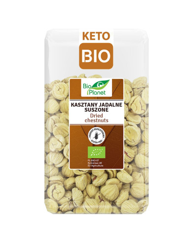 KASZTANY JADALNE SUSZONE BEZGLUTENOWE BIO 1 kg - BIO PLANET