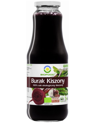 SOK Z BURAKA KISZONEGO NFC BEZGLUTENOWY BIO 1 L - BIOFOOD