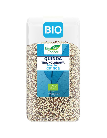 QUINOA TRÓJKOLOROWA BIO 500 g - BIO PLANET