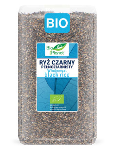 RYŻ CZARNY PEŁNOZIARNISTY BIO 1 kg - BIO PLANET