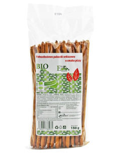 PALUSZKI ORKISZOWE PEŁNOZIARNISTE O SMAKU PIZZY BIO 150 g - ENVOY