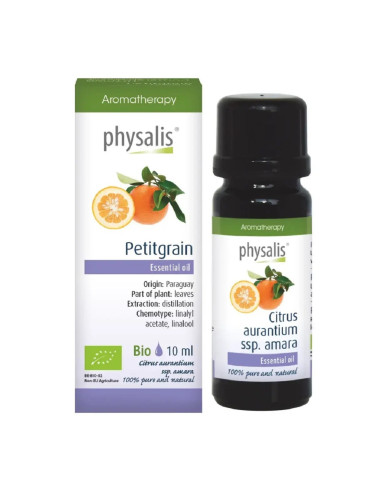 OLEJEK ETERYCZNY PETITGRAIN BIO 10 ml - PHYSALIS