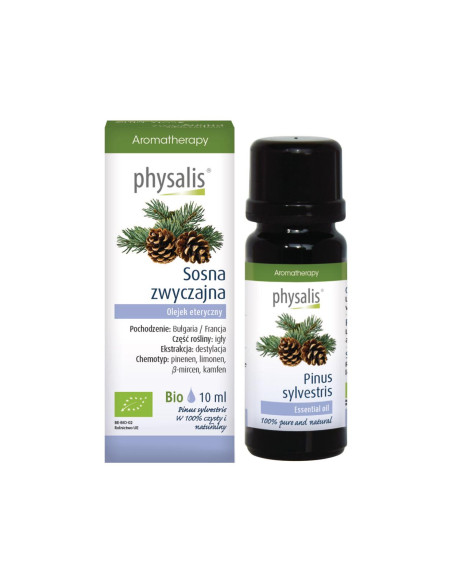 OLEJEK ETERYCZNY SOSNA ZWYCZAJNA BIO 10 ml - PHYSALIS