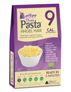 MAKARON (KONJAC) ANGEL HAIR BEZGLUTENOWY BIO 385 g (300 g) - BETTER THAN FOODS