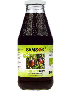 SOK Z ŻURAWINY WIELKOOWOCOWEJ NFC BIO 500 ml - VIANDS (SAM SOK)