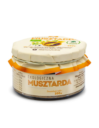 MUSZTARDA BIO 200 g - DARY NATURY