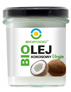 OLEJ KOKOSOWY VIRGIN BIO 260 ml - BIOFOOD