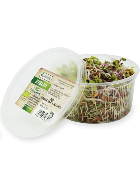 KIEŁKI MIESZANKA ŚWIEŻE BIO (około 50 g)
