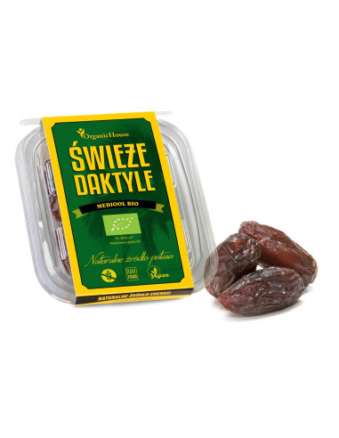 DAKTYLE MEDJOOL ŚWIEŻE BEZGLUTENOWE BIO 120 g - ORGANICHOUSE