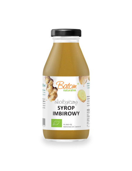 SYROP IMBIROWY BIO 330 ml - BATOM