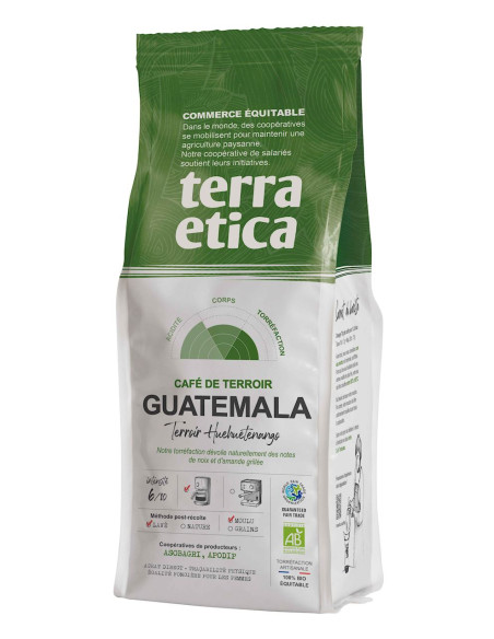 KAWA MIELONA ARABICA 100 % GWATEMALA FAIR TRADE BIO 250 g - TERRA ETICA