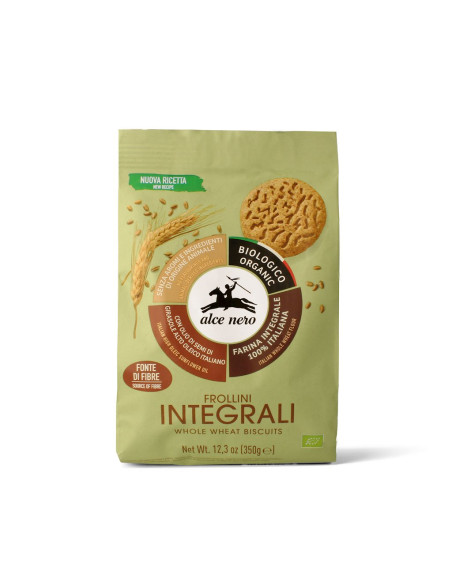CIASTKA PEŁNOZIARNISTE BIO 350 g - ALCE NERO