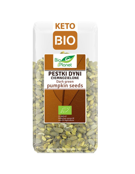 PESTKI DYNI CIEMNOZIELONE BIO 350 g - BIO PLANET
