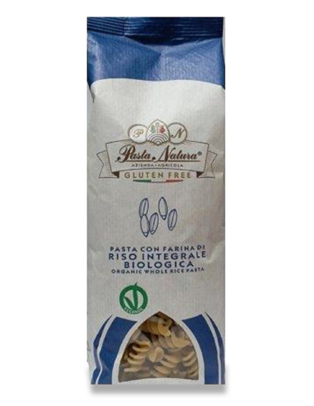 MAKARON (RYŻOWY RAZOWY) ŚWIDERKI BEZGLUTENOWY BIO 250 g - PASTA NATURA