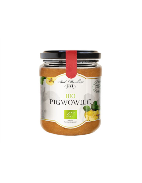 PIGWOWIEC 80 % Z CUKREM TRZCINOWYM BIO 250 g - SAD DANKÓW