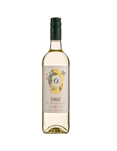 WINO BEZALKOHOLOWE LE CHARDONNAY BIAŁE SŁODKIE BIO 735 ml - VINA0