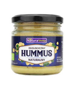 HUMMUS NATURALNY BIO 185 g - NATURAVENA