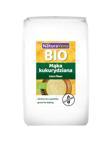 MĄKA KUKURYDZIANA BIO 400 g - NATURAVENA