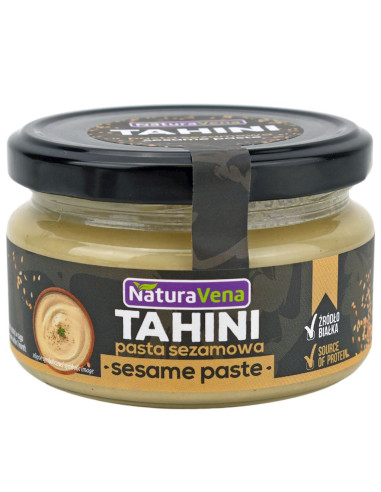 TAHINI (PASTA SEZAMOWA) 185 g - NATURAVENA
