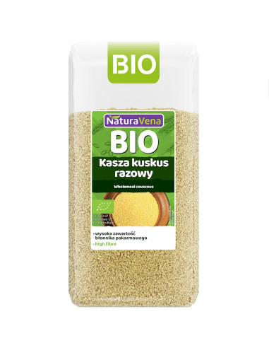 KASZA KUSKUS RAZOWY BIO 400 g - NATURAVENA