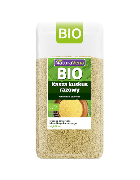 KASZA KUSKUS RAZOWY BIO 400 g - NATURAVENA