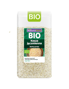 KASZA JĘCZMIENNA BIO 400 g - NATURAVENA
