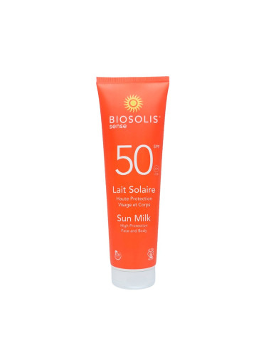 MLECZKO PRZECIWSŁONECZNE DO CIAŁA SPF 50 150 ml - BIOSOLIS (SENSE) (PRODUKT SEZONOWY)