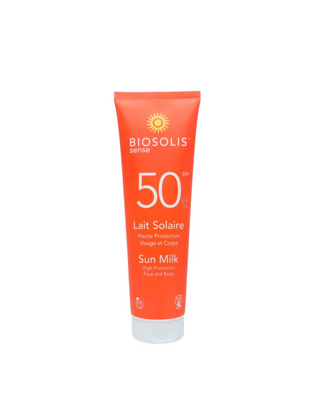 MLECZKO PRZECIWSŁONECZNE DO CIAŁA SPF 50 150 ml - BIOSOLIS (SENSE) (PRODUKT SEZONOWY)