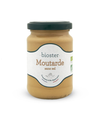 MUSZTARDA BEZ DODATKU SOLI BIO 200 g - BIOSTER