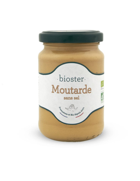 MUSZTARDA BEZ DODATKU SOLI BIO 200 g - BIOSTER