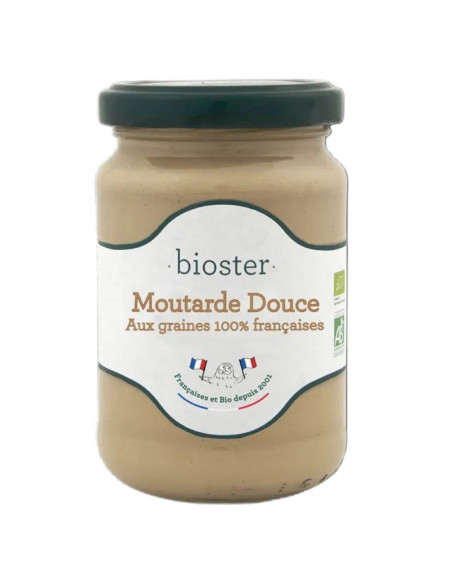 MUSZTARDA ŁAGODNA BIO 200 g - BIOSTER