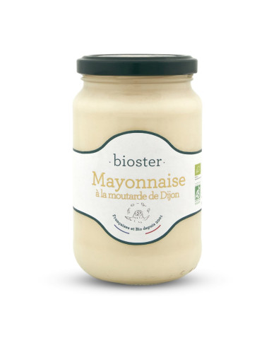 MAJONEZ JAJECZNY Z MUSZTARDĄ DIJON BIO 325 g - BIOSTER