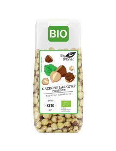ORZECHY LASKOWE BLANSZOWANE PRAŻONE BIO 350 g - BIO PLANET