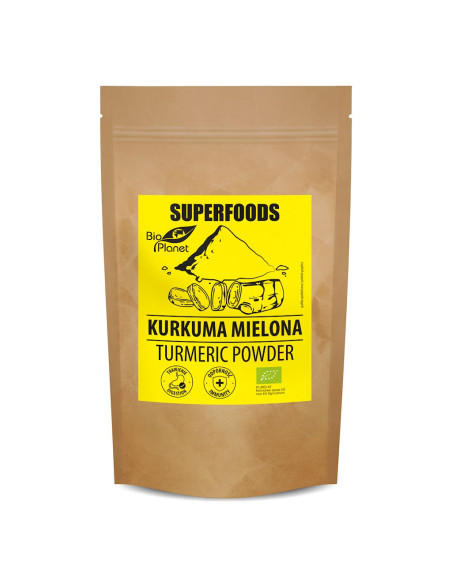 KURKUMA MIELONA BIO 200 g - BIO PLANET SUPERFOODS