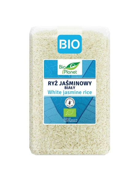 RYŻ JAŚMINOWY BIAŁY BEZGLUTENOWY BIO 2 kg - BIO PLANET