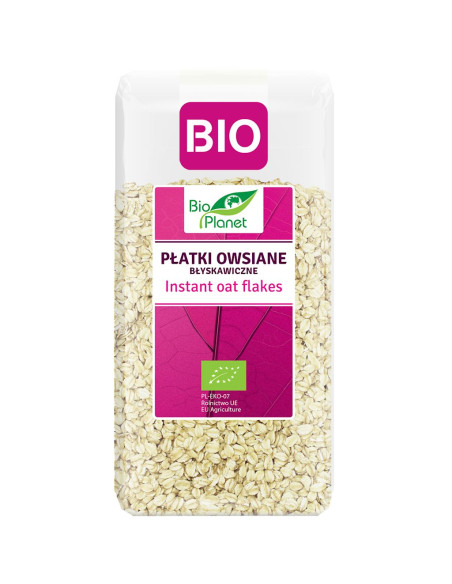 PŁATKI OWSIANE BŁYSKAWICZNE BIO 300 g - BIO PLANET