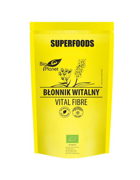 BŁONNIK WITALNY BIO 150 g - BIO PLANET SUPERFOODS