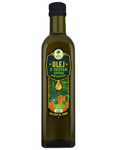 OLEJ Z PESTEK DYNI TŁOCZONY NA ZIMNO BIO 250 ml - DARY NATURY