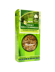 HERBATKA KWIAT CZARNEGO BZU BIO 50 g - DARY NATURY